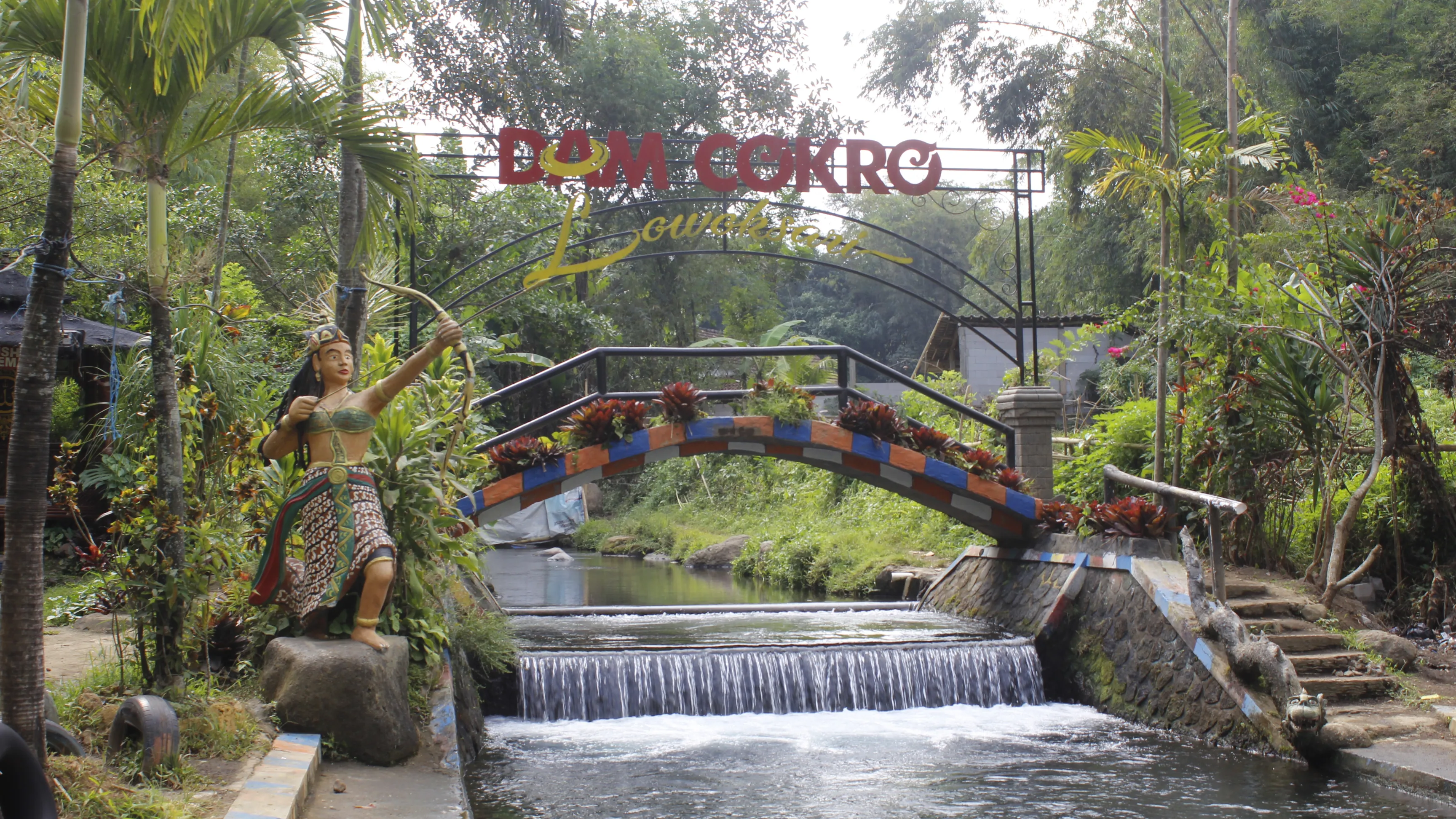 DAM Cokroaminoto (Wisata Sumber Air Dam Cokro)